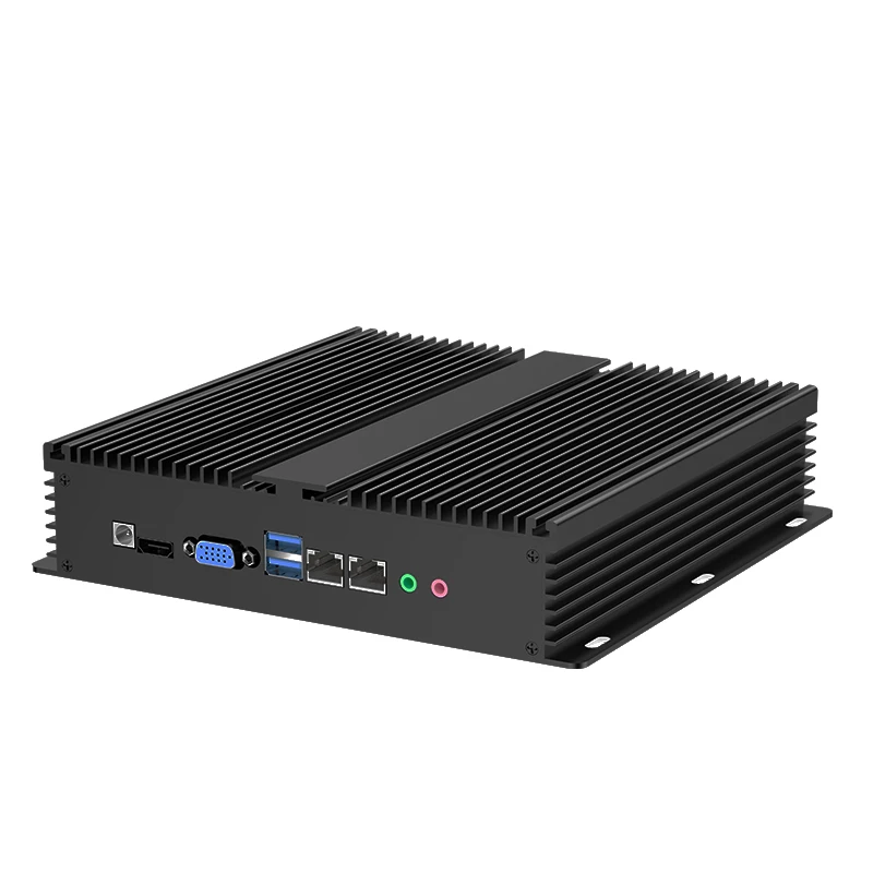 2025 جديد Core I5-3317U RS323، RS485 Gabigit Ethernet LAN Port Win10/Ubuntu 20.4 Os Industrial Iot Mini Pc Edge Compute