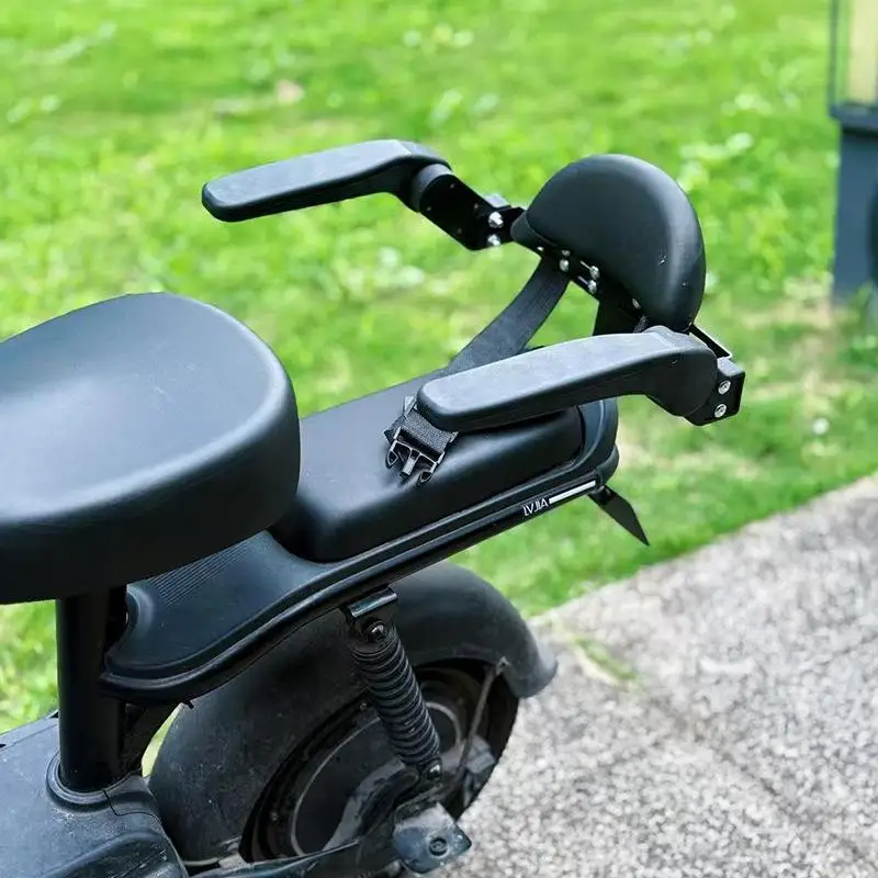 Universal Rear Seat Armrest for Kids 1 Set Motorcycle Safety Foldable Design Secure Child Passenger Support