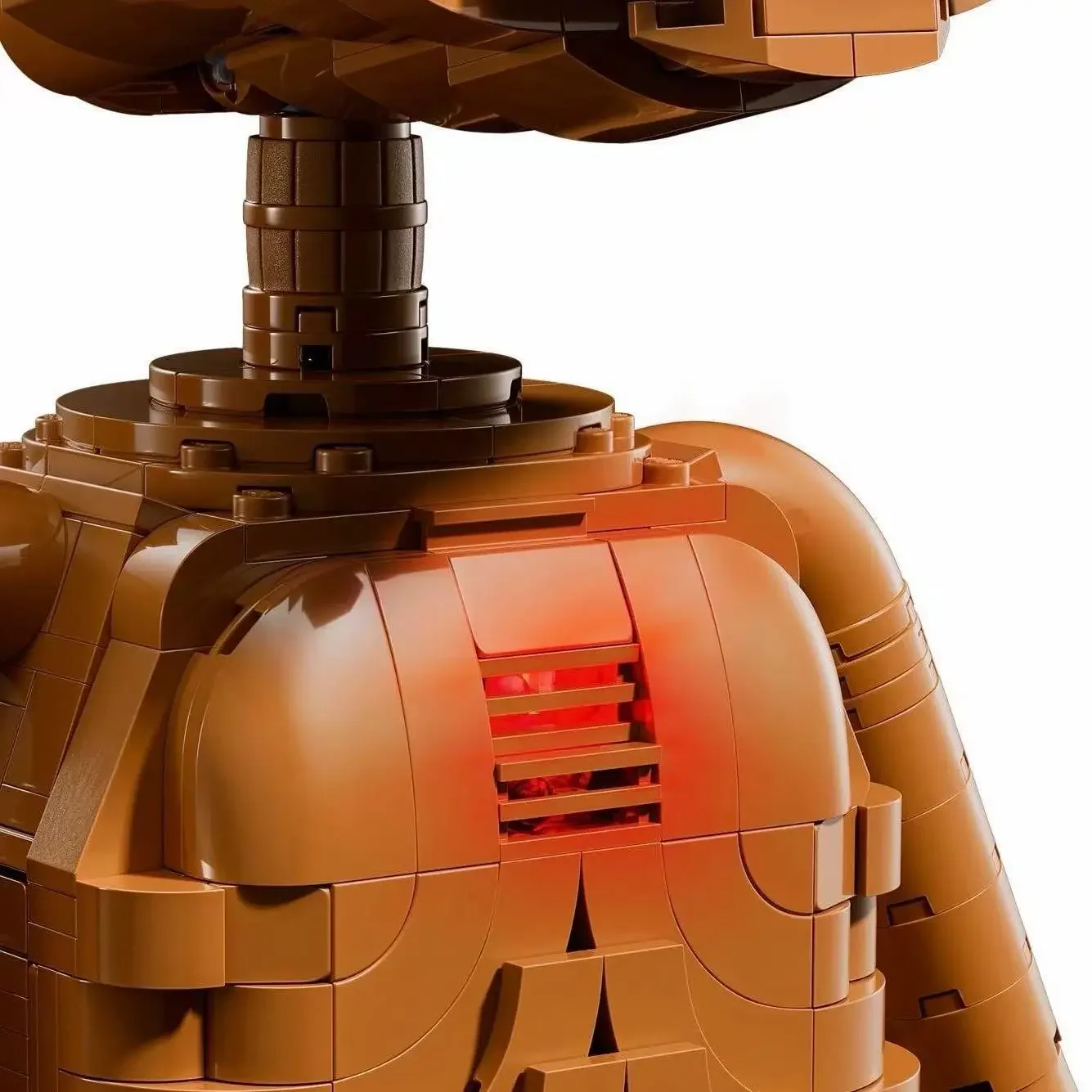 NEU Auf Lager Kreative 1226-teilige Alien-Bausteine Gruseliges Alien mit Licht DIY-Modell-Bausteine Spielzeug für Erwachsene Weihnachtsgeschenk – Detail 3