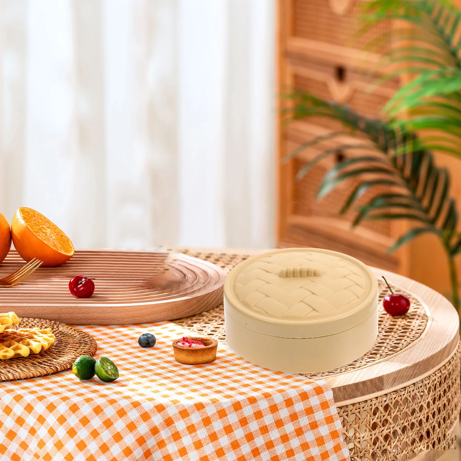 مجموعة واحدة من كعكة على البخار لتخفيف التوتر بتصميم كرتوني محمول للجيب ودية للإصبع للاسترخاء والطعام الحسي المضحك #3