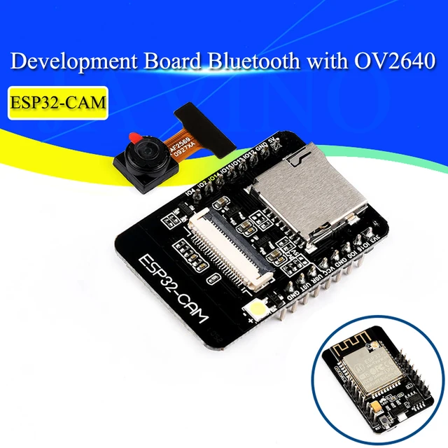 ESP32-CAM Moduł WiFi WiFi ESP32 szeregowy do WiFi ESP32 CAM Płytka rozwojowa 5V Bluetooth z modułem kamery OV2640