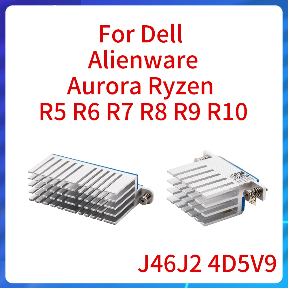 

Original for Dell Alienwar Aurora Ryzen R5 R6 R7 R8 R9 R10 VR Voltage Regulator Module J46J2 4D5V9 0J46J2 04D5V9 VRM Heatsink