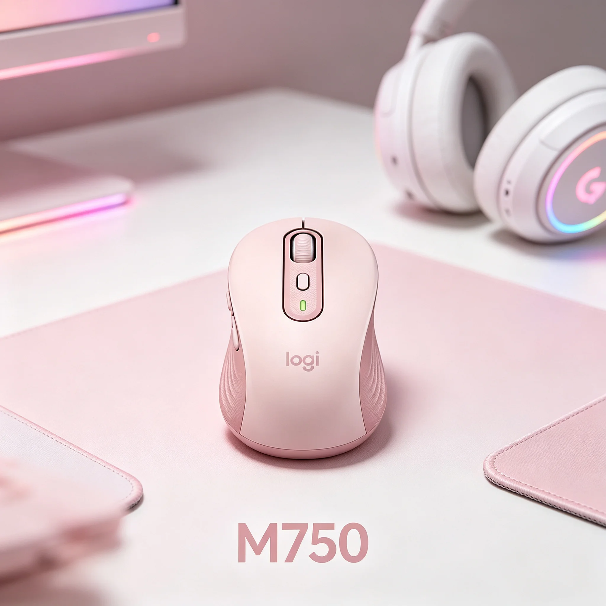 High Battery Performance Logitech M750 Wireless Office Mouse Low Power Consumption For Continuous Daily Office Work