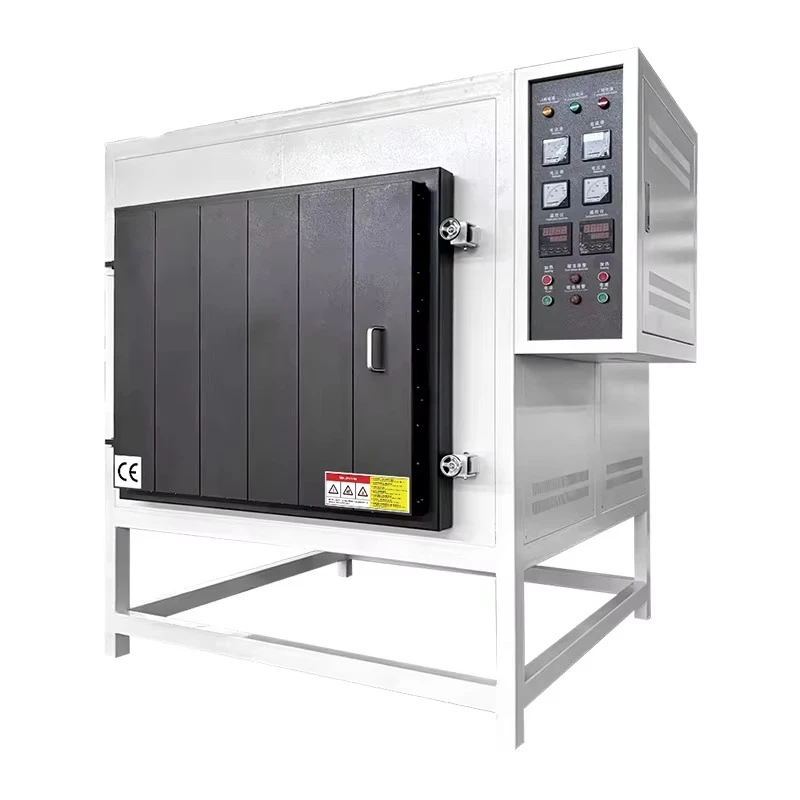 1200C Industrial High Temperature Heat Treatment Furnace Ceramic Kiln Annealing Laboratory Electric Muffle Furnace