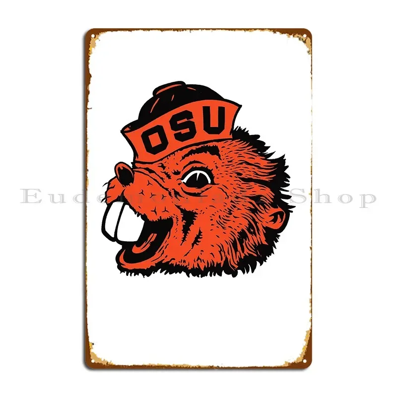 Love Funny Man Angry Daggett Norbert Beaver Beavers Cute Gifts Metal Signs Classic Create Wall Cave Plaques Tin Sign Poster