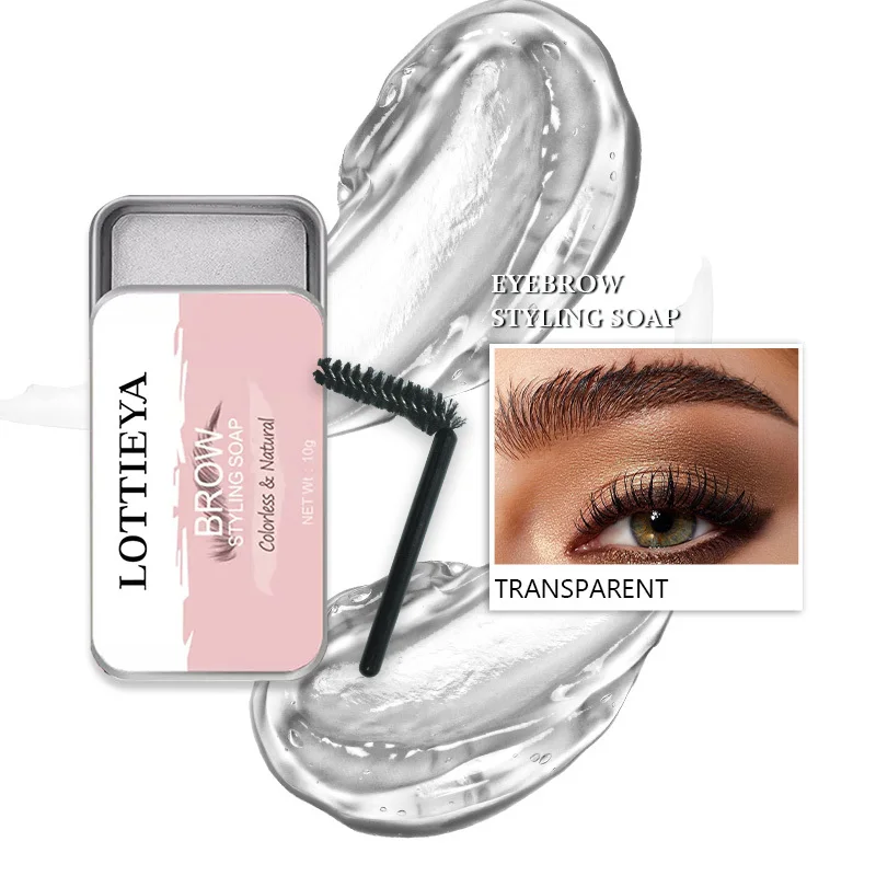 LOTTIEYA Eyebrow Shaping Cream Brow Styling Gel Wax Natural Wild Eyebrow Waterproof Longwear Three-dimensional Eyebrow Makeup