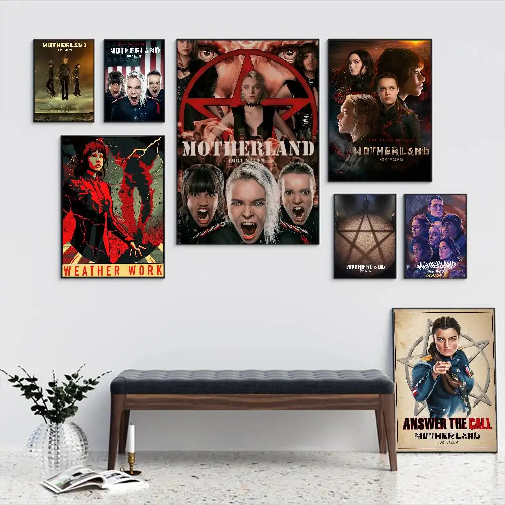 

Motherland Fort Salem Classic Vintage Posters Whitepaper Prints Posters Artwork Kawaii Room Decor