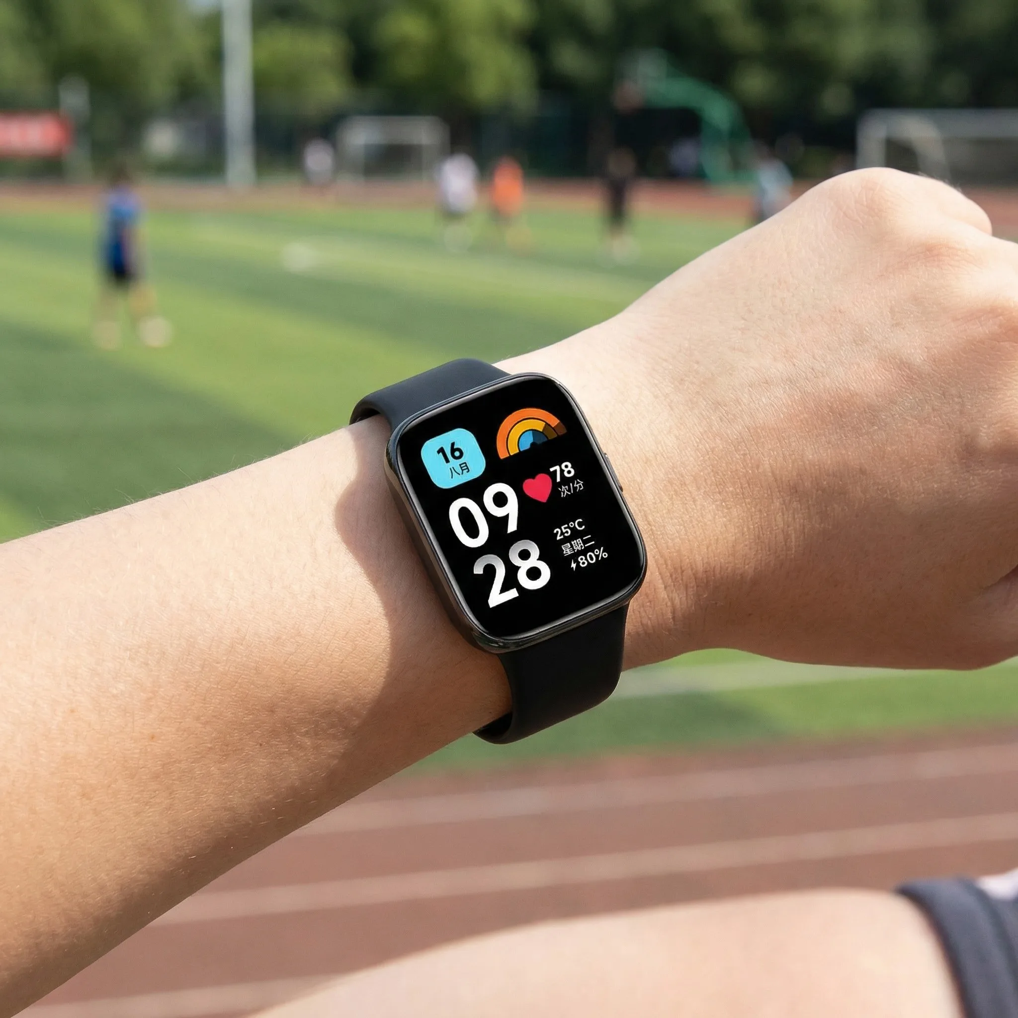 Pulseira de Silicone Esportiva Respirável para Xiaomi Redmi Watch 3 Active 3 Lite, Acessório de Substituição para Smartwatch 6