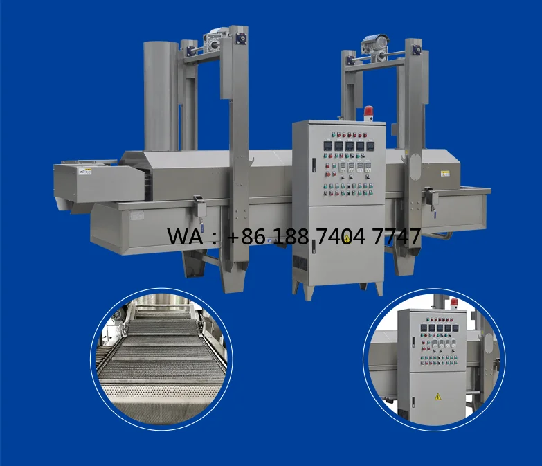 

New Stainless Steel Fried Fresh Potato Chips Machine with High Productivity and Easy Operation