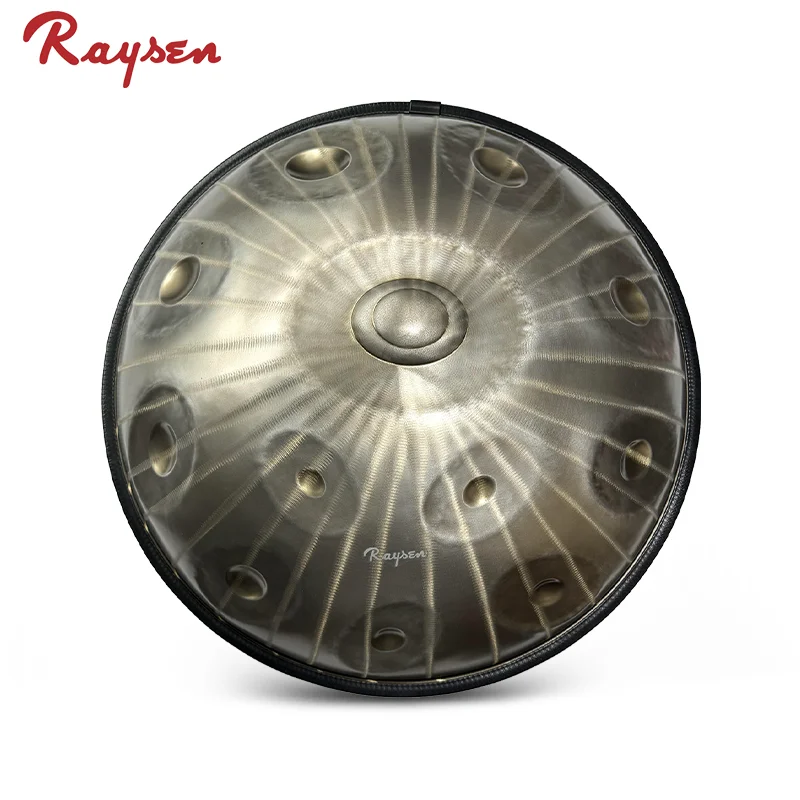 Handpan 12+4 Note Solar Silver Handpan Custodia Handpan da 22 pollici