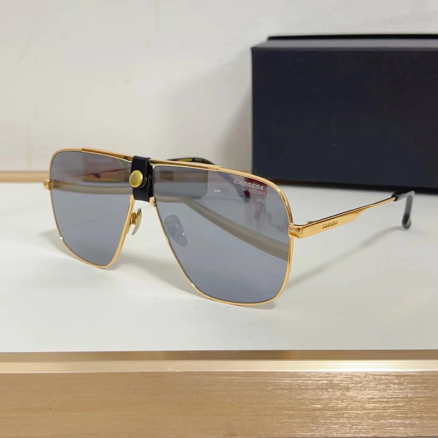 CARRERA موضة جديدة للرجال النظارات الشمسية عالية الجودة الألومنيوم الفاخرة الرجعية وظيفية نظارات النساء الطيار الإكسسوارات النظارات