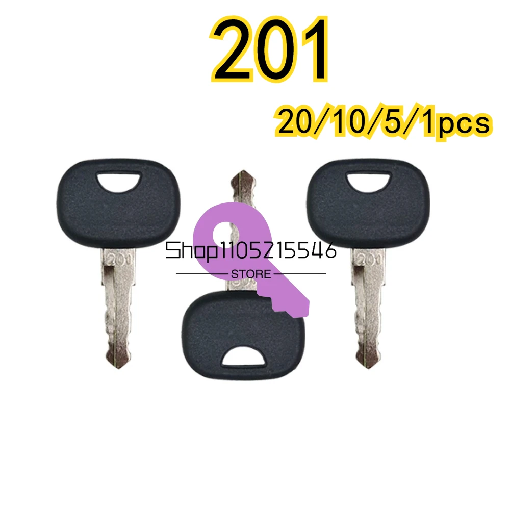 20/10/5/1 قطعة جديد 201 مفاتيح إشعال معدات البناء لأطلس Takeuchi NR. 201 رافعة عجل 3643912 تناسب TW65 TW80 #1