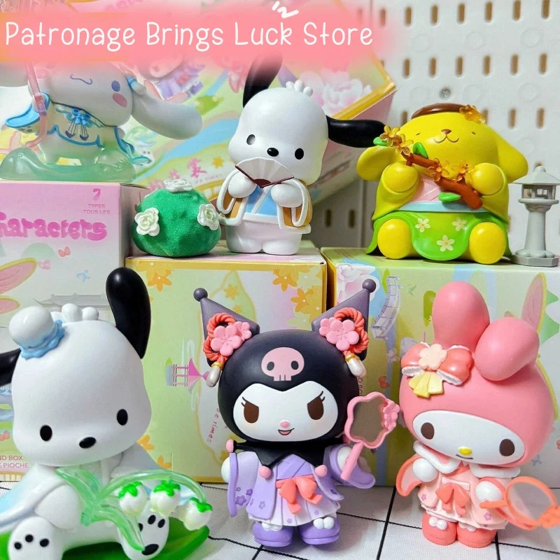 

Новинка, серия одежды Sanrio с рисунками цветов, милая шкатулка для детей, рождественские подарки для детей