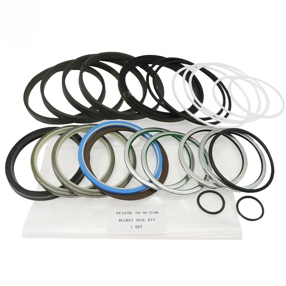 

PC1250 EXCAVATOR Bucket Seal Kits For Hydraulic Cylinder 707-99-72100 Excavator Repair Kit