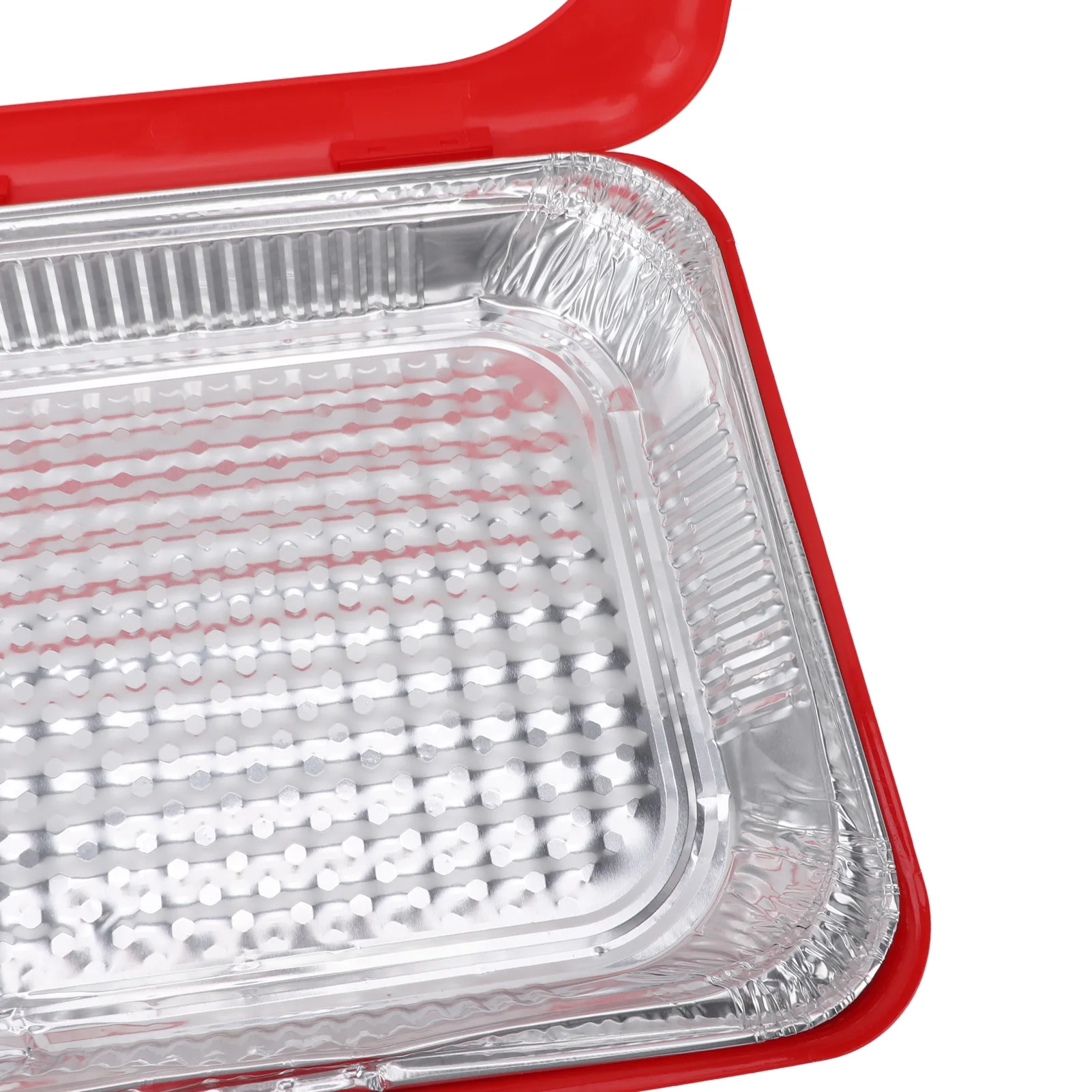 Tin Foil Storage Tray Foil Insulation Picnic Pan Food Container for Picnics Parties Camping Trip Foil Insulation Picnic Pan