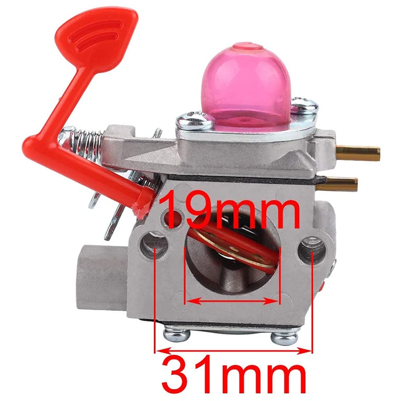 

Efficientt-WT-875 Carburetor For 545081855 Craftsman Poulan Pro Blower BVM200C BVM200VS P200C GBV325 P325 200Mph