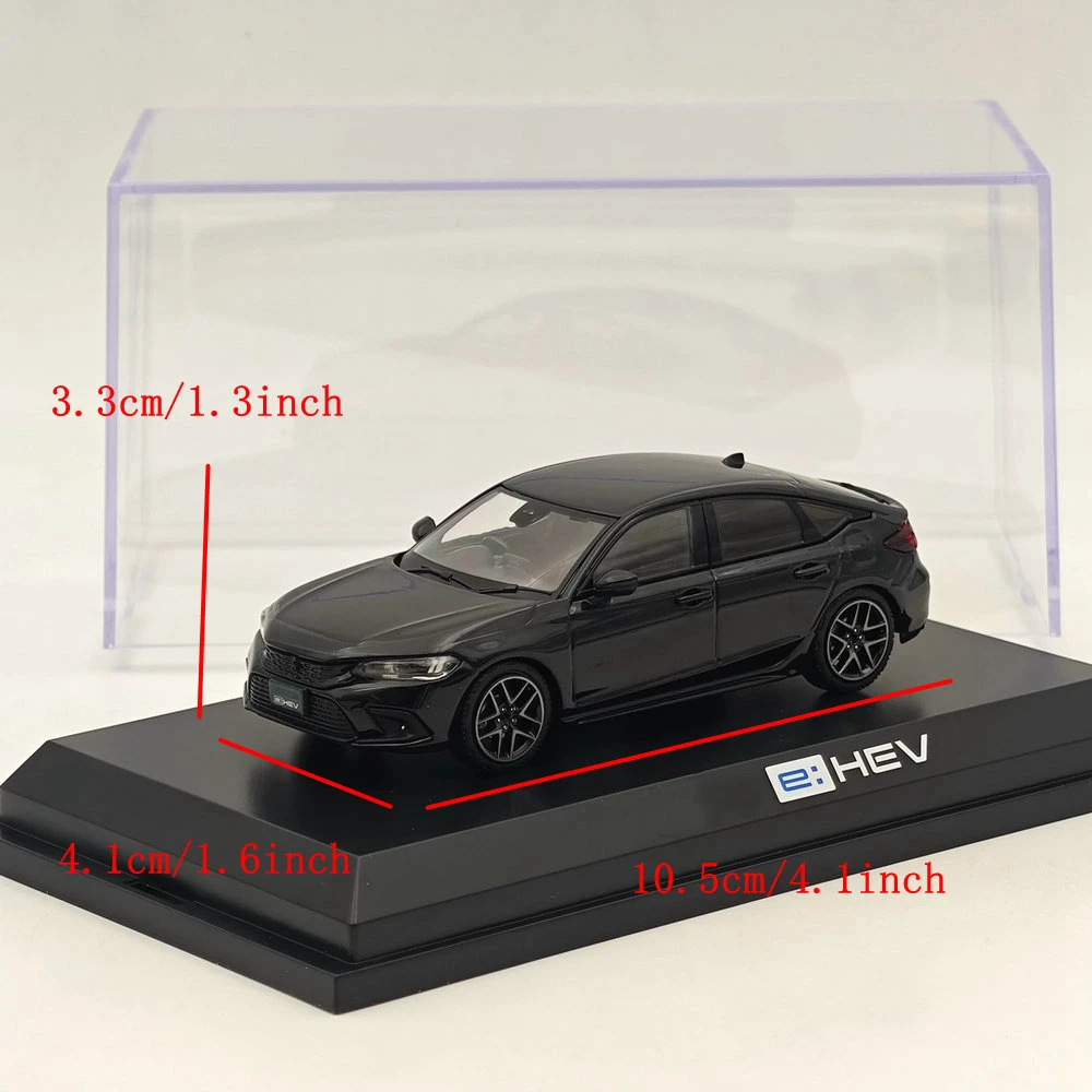 

1/43 Hobby Japan (FL4) e:HEV Crystal Black Pearl HJ433003BK Diecast Models Car Limited Collection Auto Toys Gift