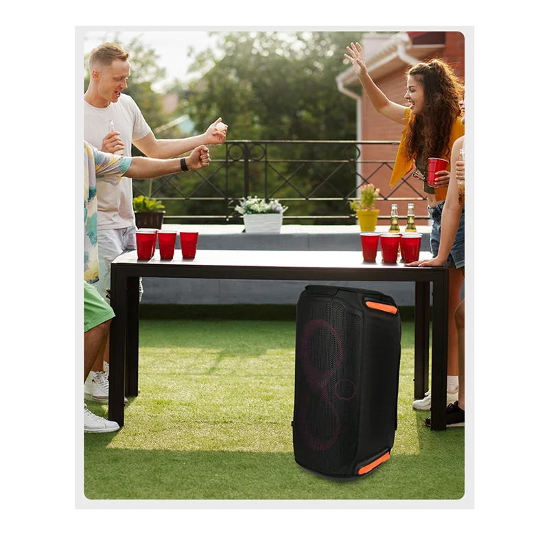 M07K-Dust Cover For  Partybox 110 Speaker Protective Mesh Slip Case, Dustproof Sleeve For Enhanced Speaker Protection