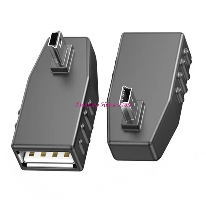 USB 5Pin Male to USB Female OTG Adapter 480Mbps Data Adapter for Smartphone 77JC