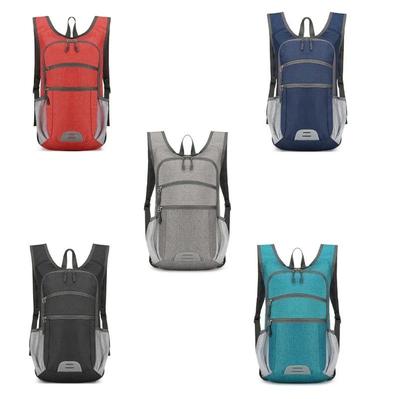 

Y166 Functional Nylon Camping Bag Foldable School Backpack Large Capacity Daypacks