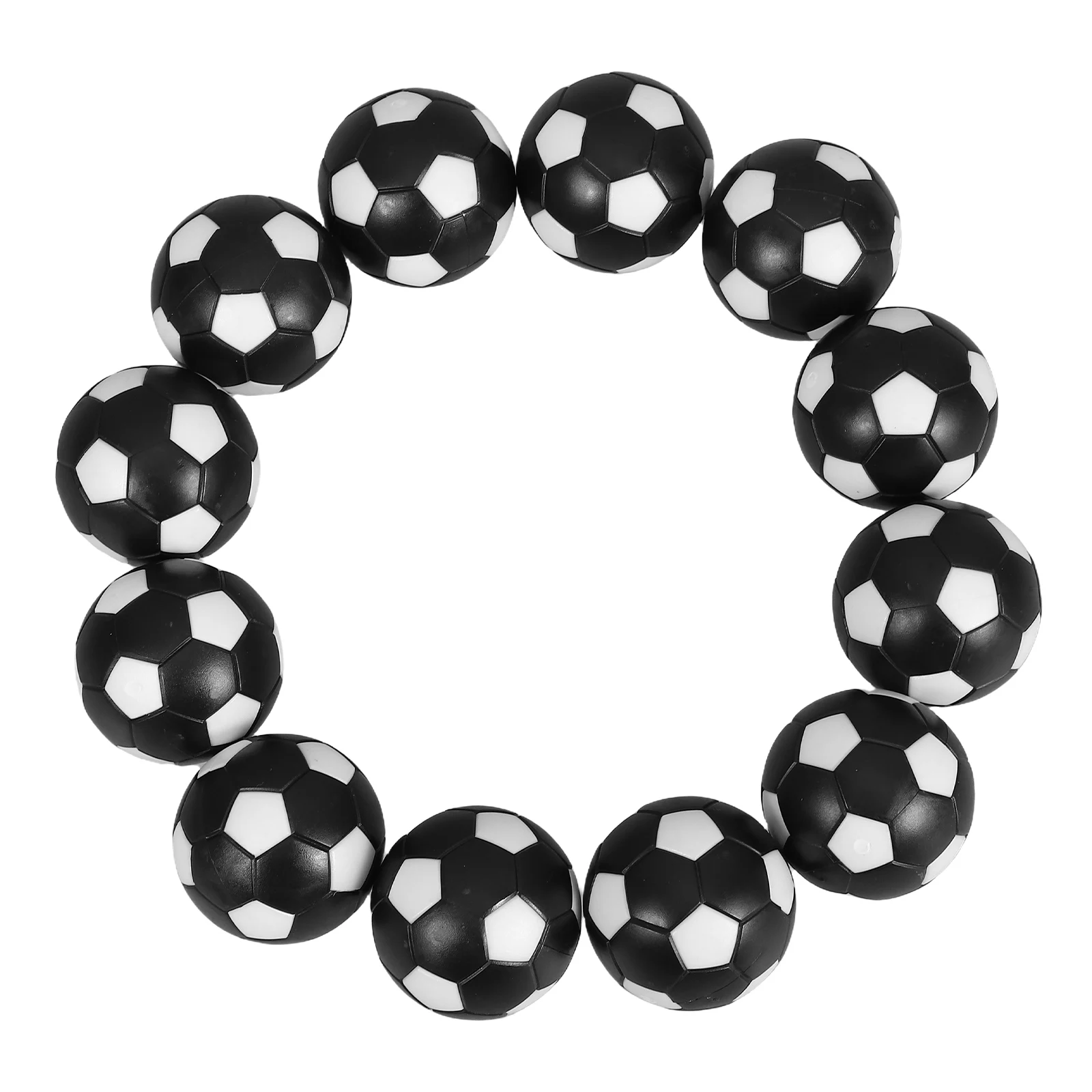 

12 Pcs Table Football Replacement Foosball Equipment Parts The Hips Balls Foosballs