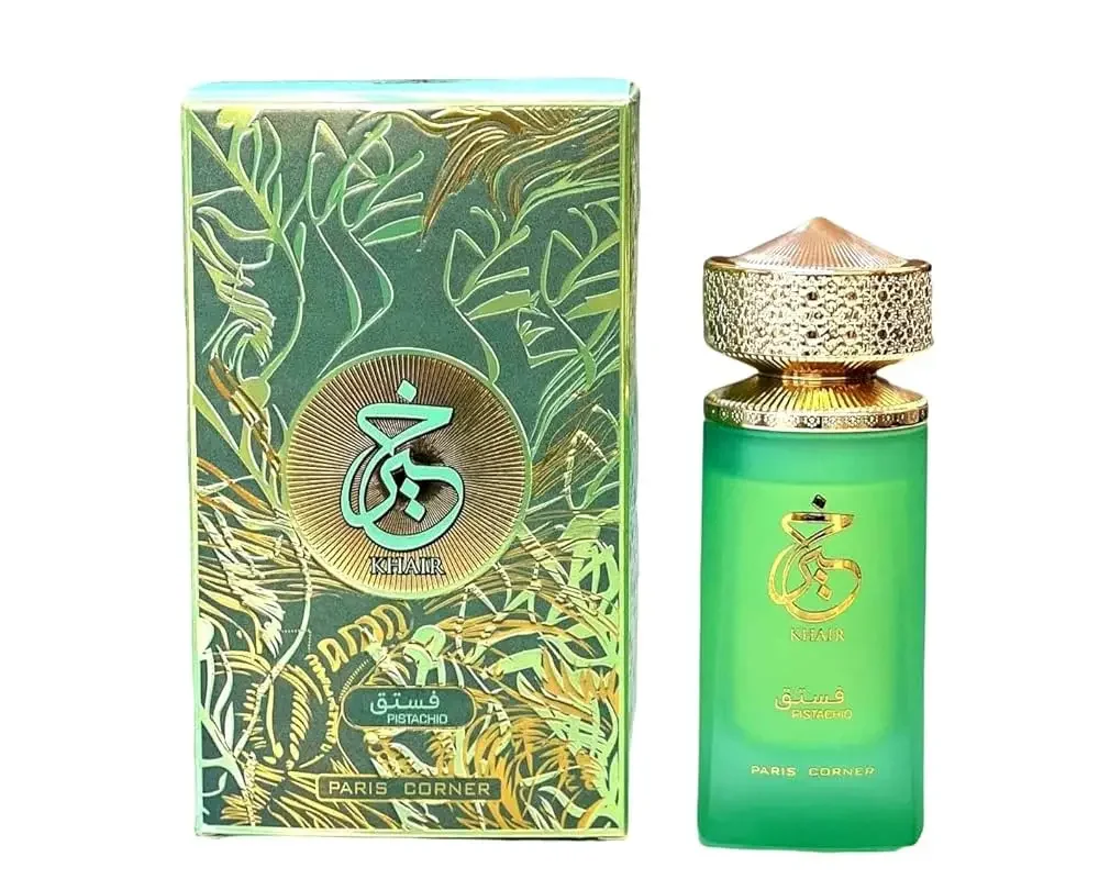

Вдохновленная люками Gourdmand Gelato | PARIS CORNER Khair Pistachio Eau De Parfum Spray – 100 мл / 3,4 жидких унции