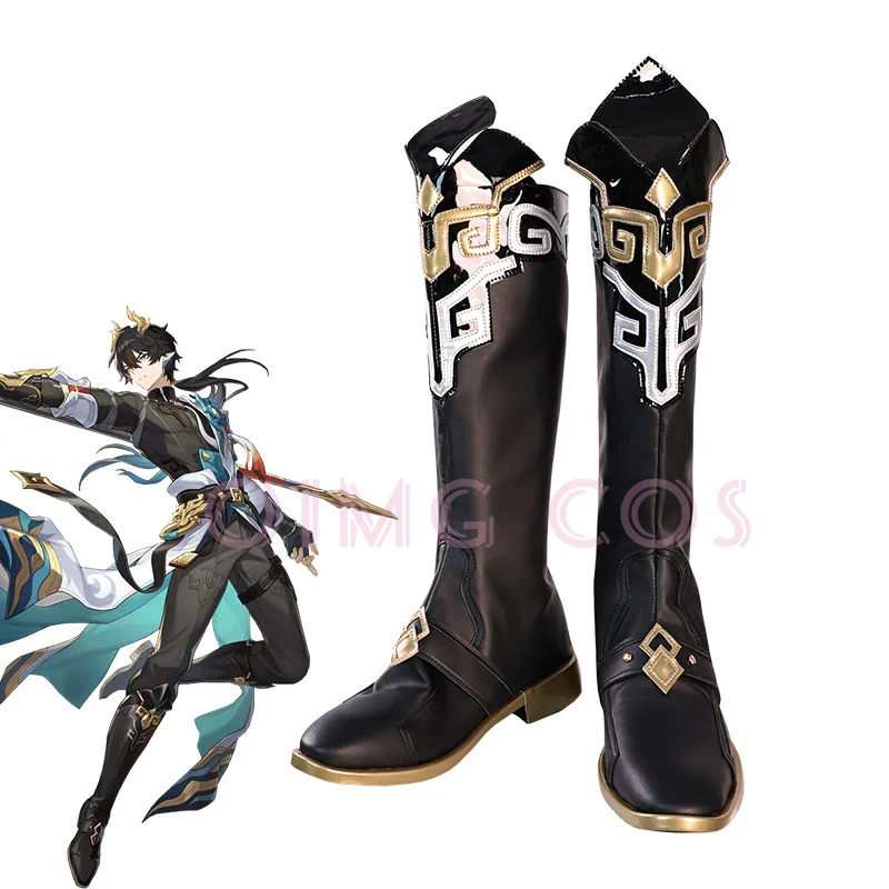 

Honkai Star Rail Danheng Cosplay Shoes Anime Chinese Style Halloween Women Game March 7th