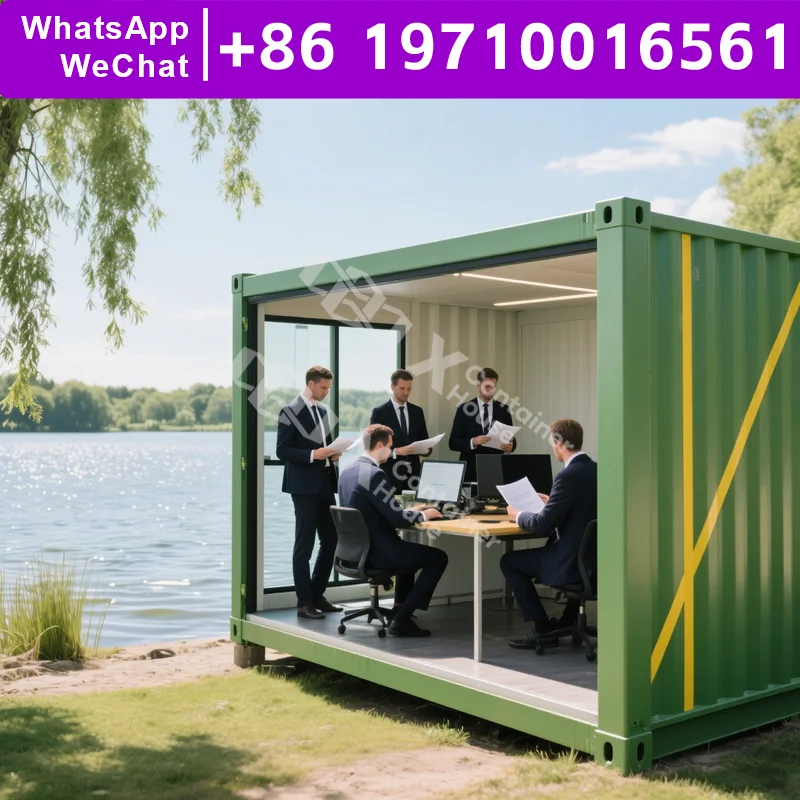 

Field Office Best Houses Kit Homes Houses Made Out Of Containers Flat Pack House Mobile Home Prefab Homes Container Home 2 Story
