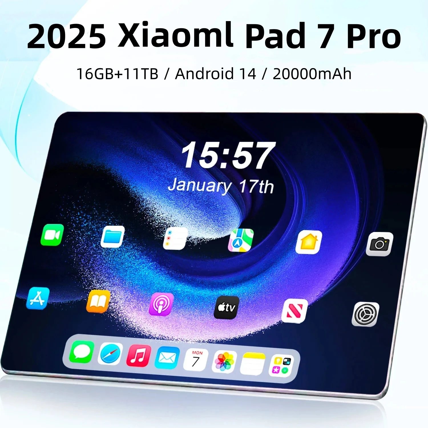 2025 Global Version Tablets Xiaoml Pad 7 Pro 11 inch 4K HD Original Tablet 5G Wifi Android PC MI Tablets Google Play Tablets PC