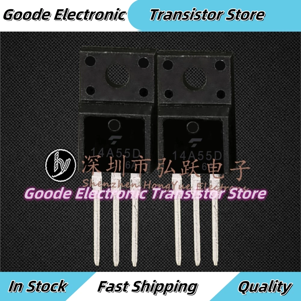 10PCS K14A55D TK14A55D TO-220F  550V 14A  Best Quality Guarantee Fast Shipping