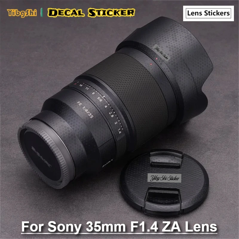 

FE 35 1,4 ZA наклейка виниловая пленка для объектива защитная наклейка защитное покрытие для Sony 35 мм F1.4 ZA FE35MM F1.4ZA SEL35F14Z