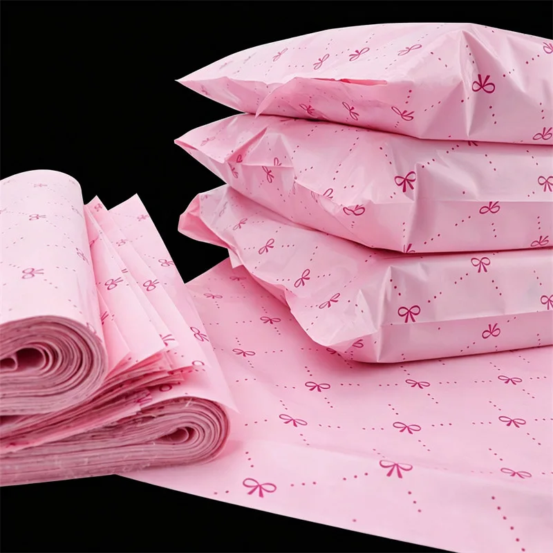 100pcs Clothing Packaging Bags Mailing Transport Bag Clothing Accessories Express Pouch Thickened 12 Silk Waterproof Storage Bag