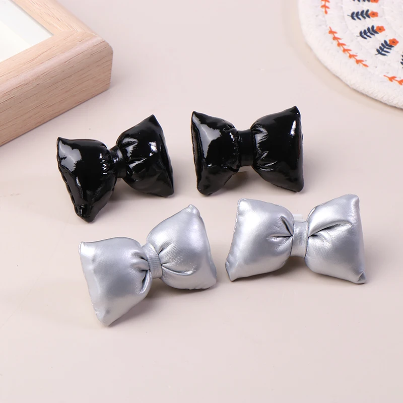 1 Paar Meerdere Kleuren Strik Schoenaccessoires Mode Schoen Bedels All-Match Vintage Schoengesp Decoraties Schattige Bowtie