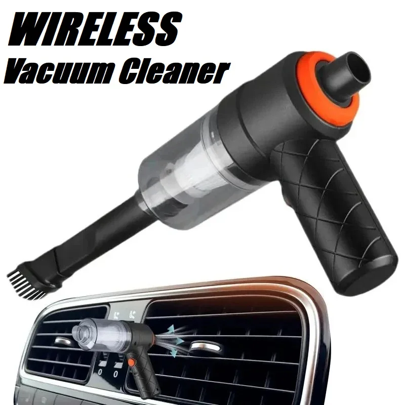 6000PA Car Vacuum Cleaner Portable Wireless Cleaner for Home Appliance Poweful Cleaning Machine Car Cleaner for Keyboard