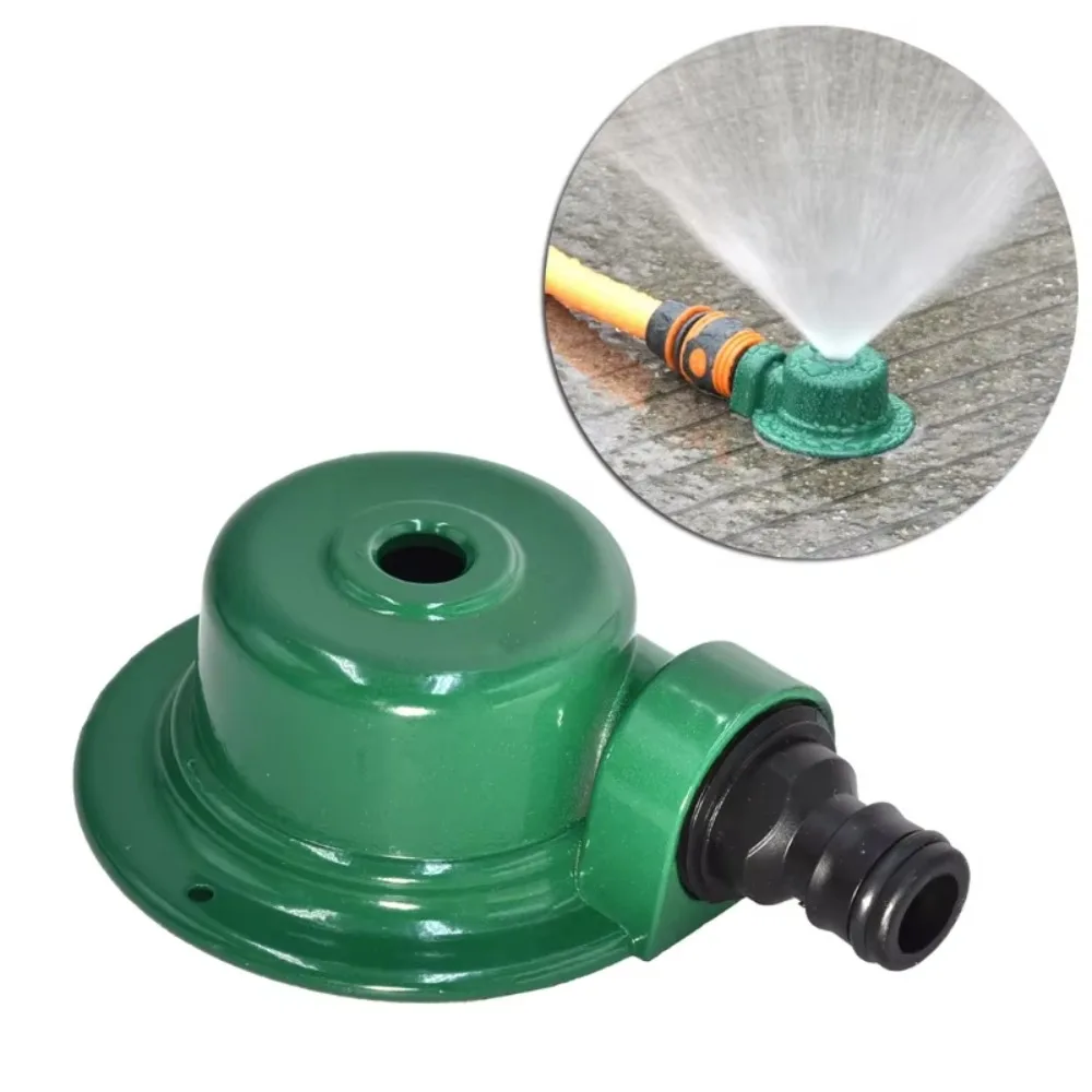 Useful Zinc Alloy Lawn Sprinkler Nozzle Large Scale Durable Garden Sprinkler Green Watering Sprinklers Grass Lawn