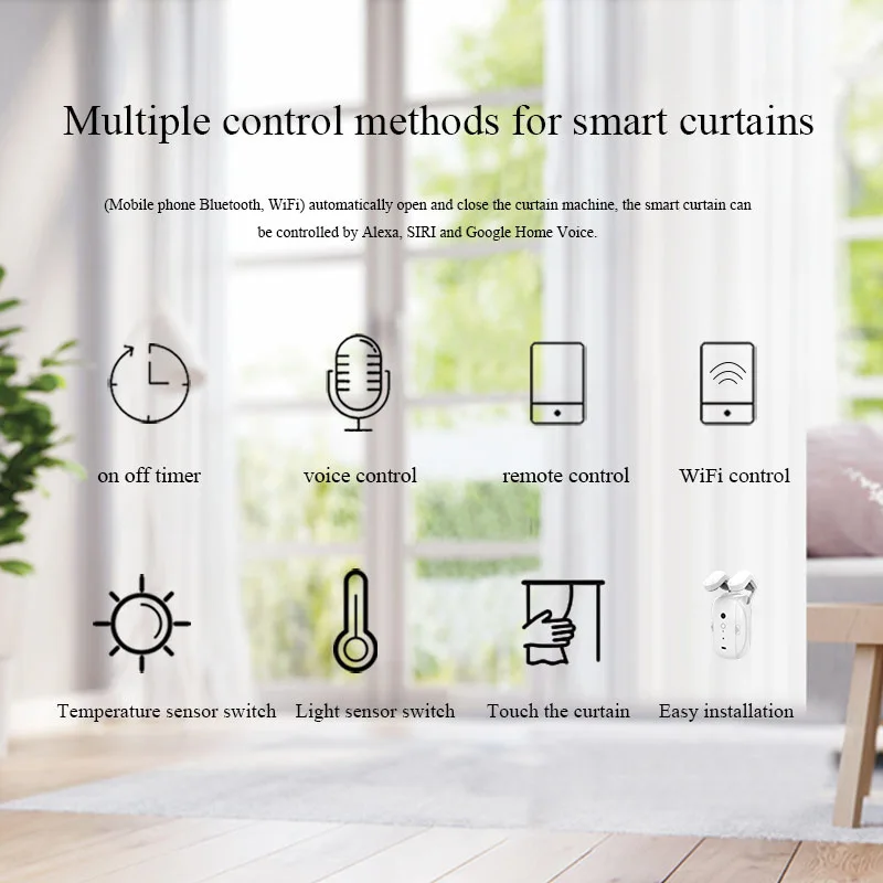 ชุดระบบควบคุมม่านอัจฉริยะ Zigb - Home Automation Kit บทวิจารณ์และราคา
