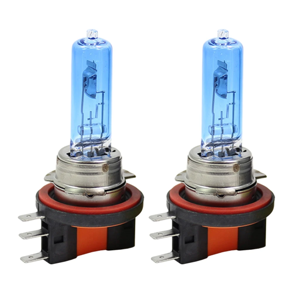 White Halogen Bulbs H15 Halogen Bulbs 1Pack 6000K Current 24A Easy Installation Power 55W Powerful For 12V Car