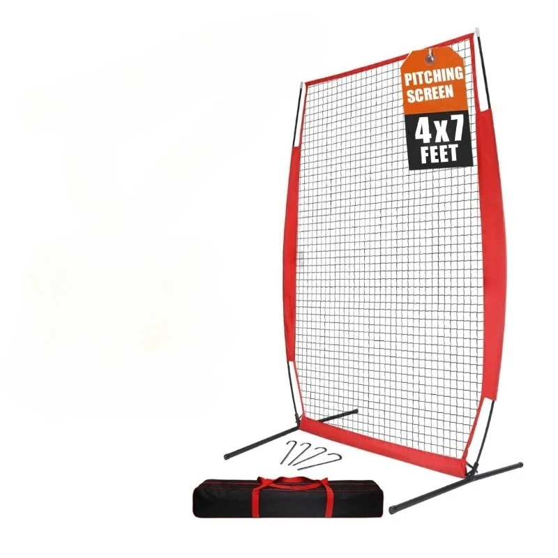 

4 × 7 feet block net indoor and outdoor baseball training net target rebound practice net baseball