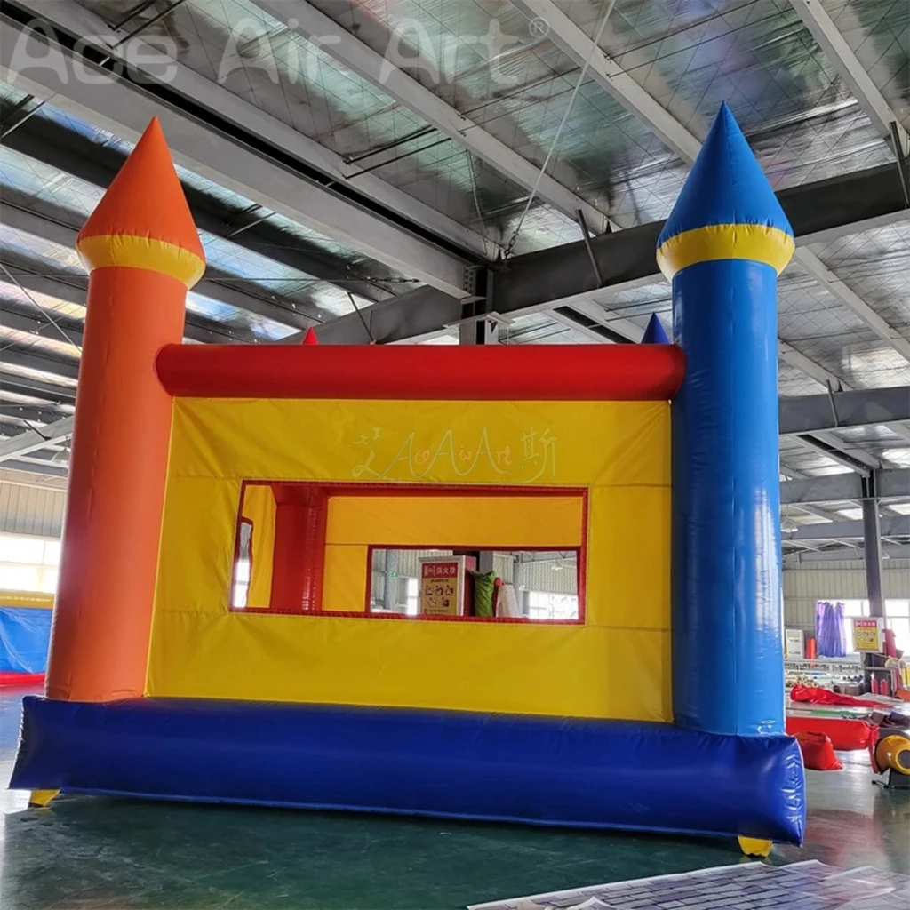 Casa Bouncy inflável comercial para crianças, material do PVC, castelo saltando exterior