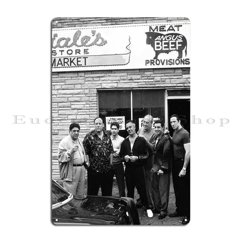 The Sopranos Family Metal Sign PaintingCustomize Design Customized Wall Decor Tin Sign Poster