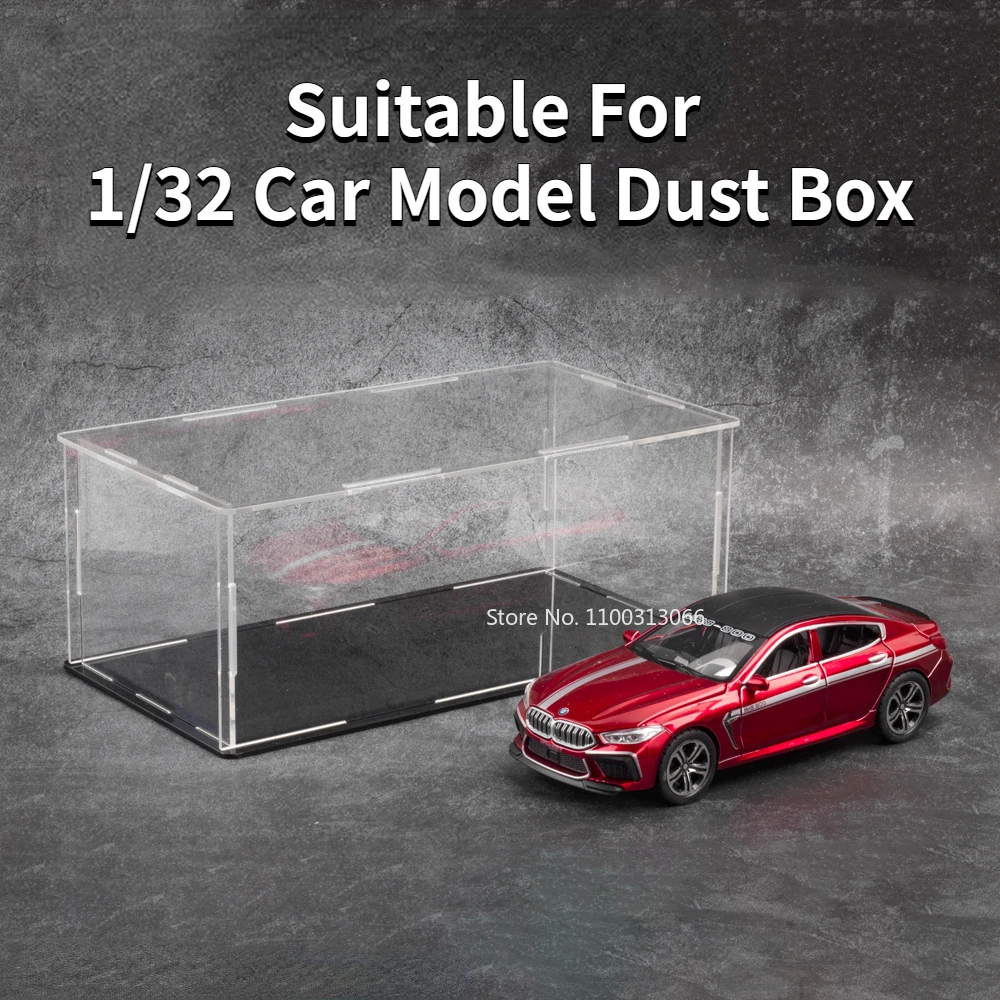 1/24 1/32 Alloy Car Model Toys Storage Box Acrylic Transparent Dustproof Box Car Model Toy Display Box Collection Gifts Case