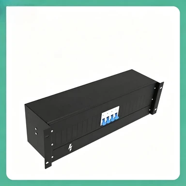 3U Cabinet Power Distribution Box AC Power Distribution Unit Box Communication Open Circuit UPS Power Supply Empty