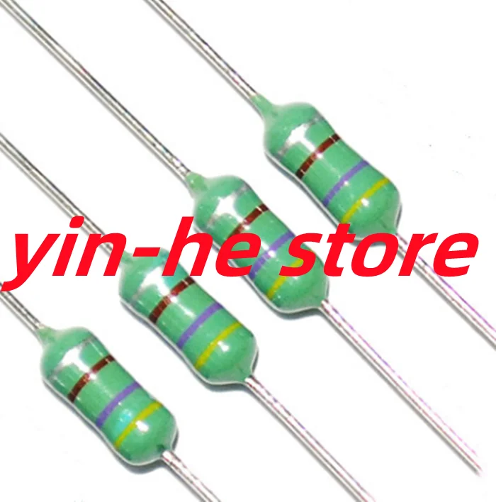 50PCS 0410 In-line color ring inductor 1/2W 0.5W color code inductor 10uH 4.7uH 1UH~22UH~68UH~100UH