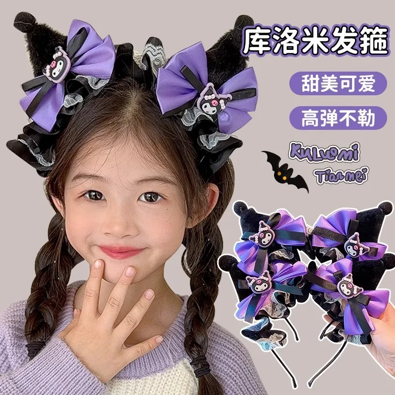 

Walnut Hair Clip Little Devil Headband for Children Sweetheart Hair Clip Hairpin Adorable Princess Hairpin Girls' Hair Accessori