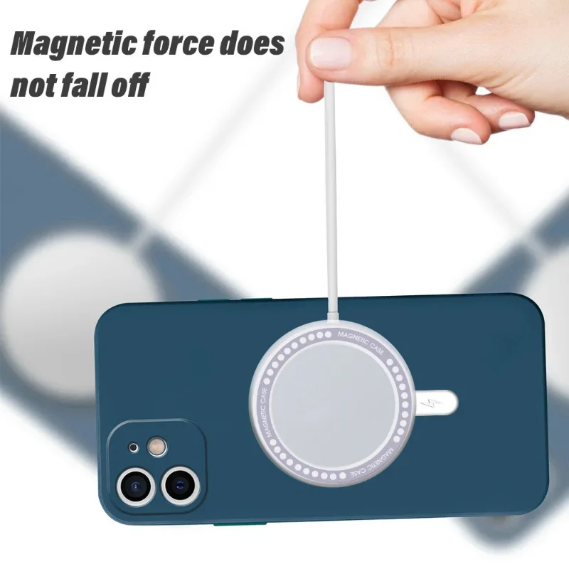 3/1Pcs Ring for Magsafe Wireless Charger for iPhone 14 Pro 13 Mini 12 Universal Metal Sticker Magnetic Car Mount Holder Plate image 5