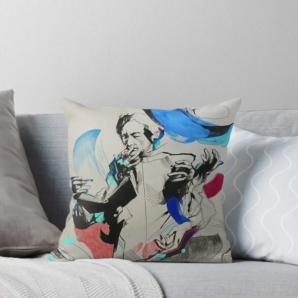 

jean cocteau artwork jean cocteau painting jean cocteau Throw Pillow Luxury Sofa Cushions luxury decor pillow