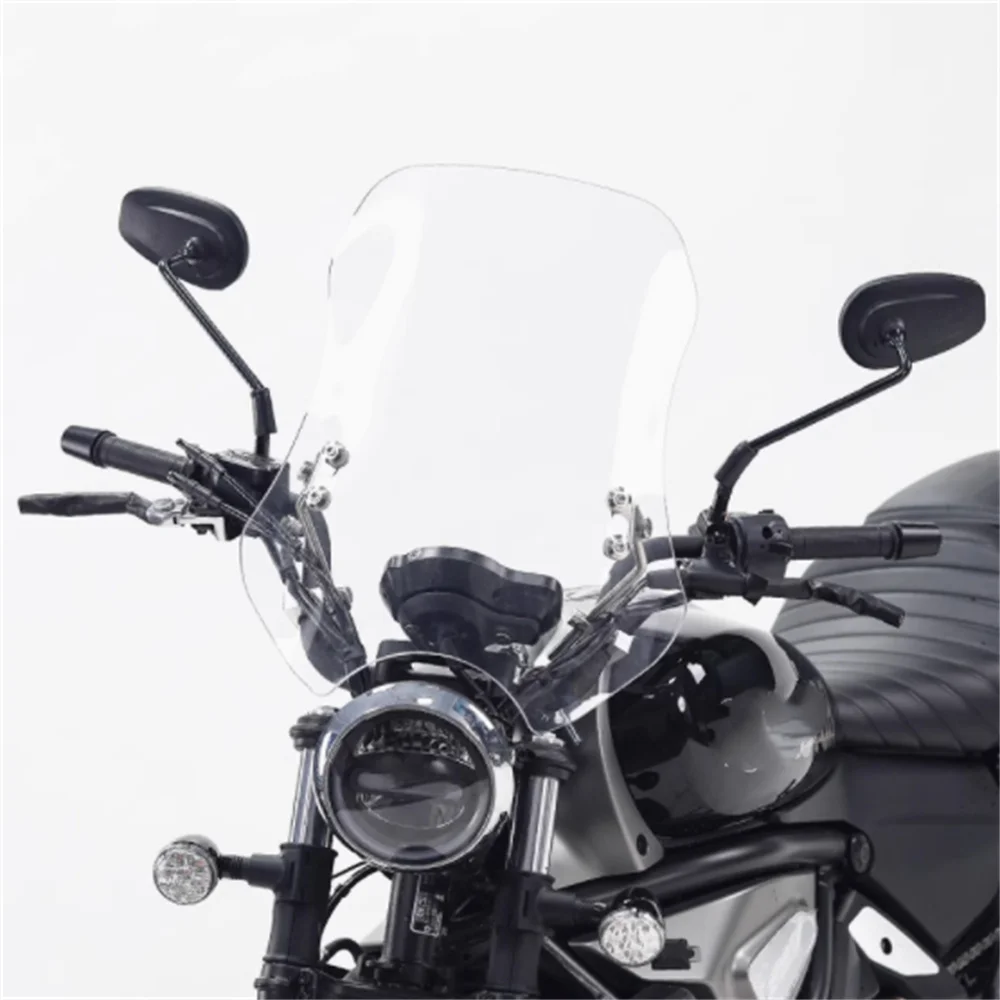 لملحقات تعديل الزجاج الأمامي للدراجات النارية QJMOTOR 500S مع ارتفاع قابل للتعديل QJ 500 S