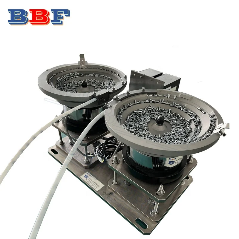 Mesin Pengumpan Mangkuk Sekrup Getaran Otomatis Tipe Getaran Orienting Multi-saluran Kelas Tinggi