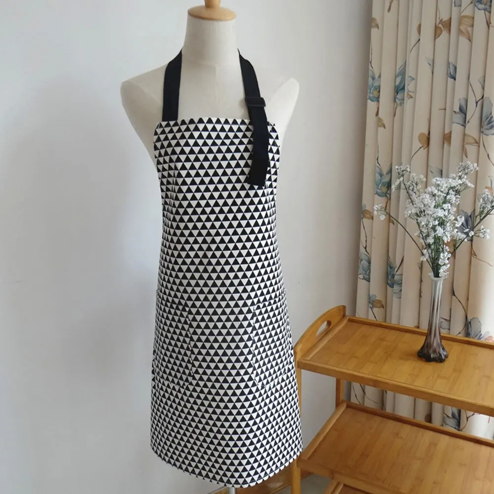 

5 шт., набор термостойких подушечек для выпечки, кухонный хлопковый холст, регулируемый фартук, черные варежки для духовки, салфетки, кухонный фартук, кухня