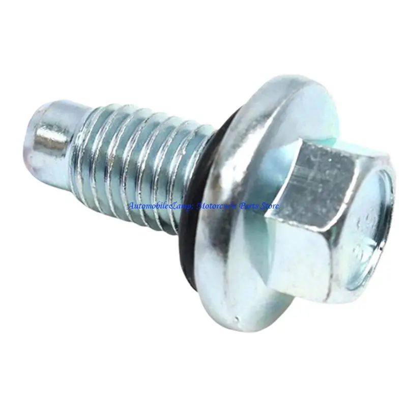 H7BD Steel Oil Drain Plugs Strong Designs Universal Oil Pan Drain Screw Simple Drain Bolt 11562588 Replacements for Car